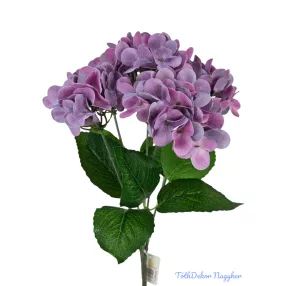 Hortenzia csokor 42 cm - Mályvás Lila