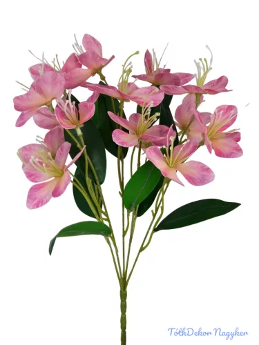 Vegyes színű kicsi csokor 34 cm - Rózsaszín