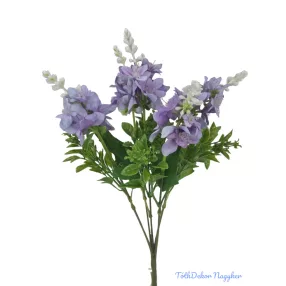 Vegyes színű kicsi csokor 33 cm - Lila
