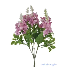 Vegyes színű kicsi csokor 33 cm - Mályva