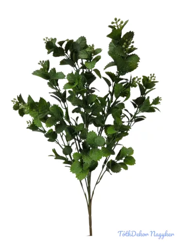 Műzöld leveles csokor 55 cm - Zöld