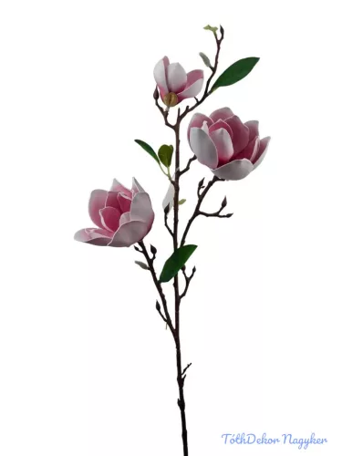 Magnólia ág x3 96cm - Mályva