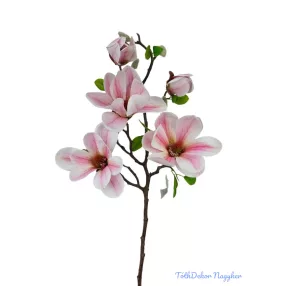 Magnólia ág 70cm - Rózsaszín
