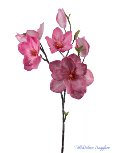 Magnólia ág 90cm - Rózsaszín