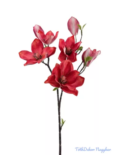 Magnólia ág 90cm - Korall