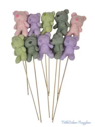 Plüss pálcás betűző - Maci 15