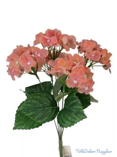 Real touch hortenzia csokor 33 cm - Barack