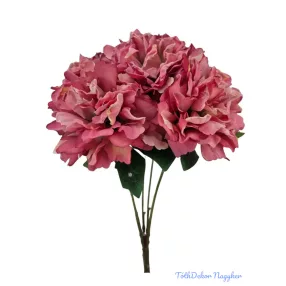 Szárítot hatású peonia csokor - Pink