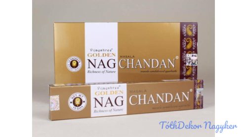 GOLDEN Nag Chandan / Szantál füstölő indiai maszala 15 g