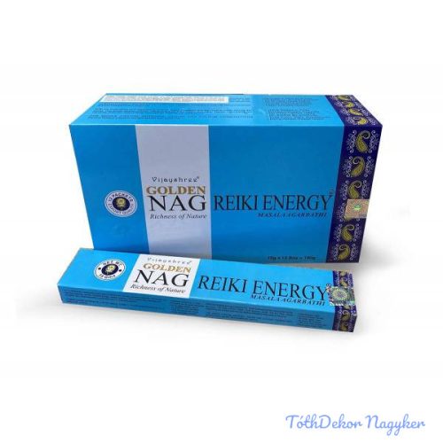 GOLDEN füstölő indiai maszala 15 g - Nag Reiki Energy