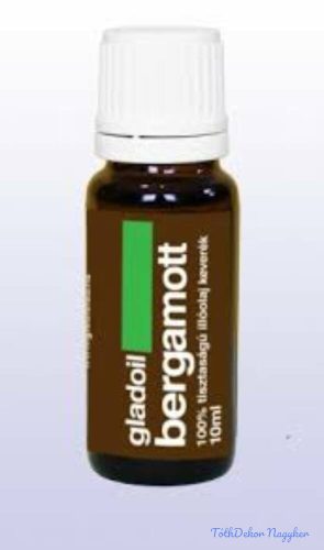Bergamott illóolaj Gladoil / Fleurita 100% tisztaságú hígítatlan illó olaj 10 ml
