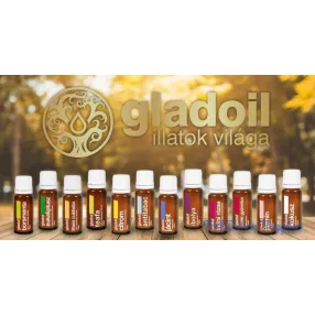   Citromos-Eukaliptusz illóolaj Gladoil / Fleurita 100% tisztaságú hígítatlan illó olaj 10 ml