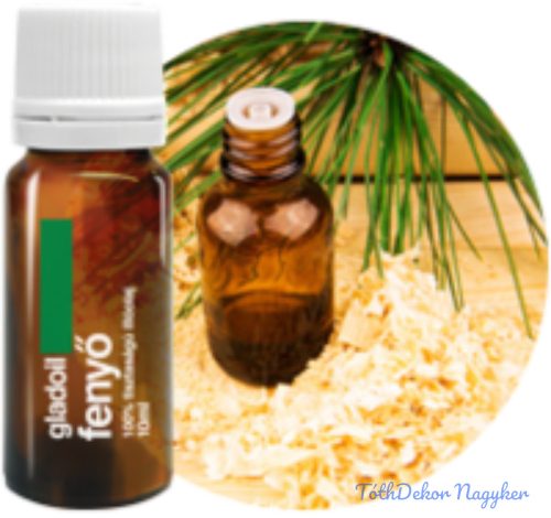 Fenyő illóolaj Gladoil / Fleurita 100% tisztaságú hígítatlan illó olaj 10 ml