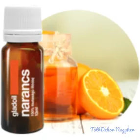   Narancs illóolaj Gladoil / Fleurita 100% tisztaságú hígítatlan illó olaj 10 ml