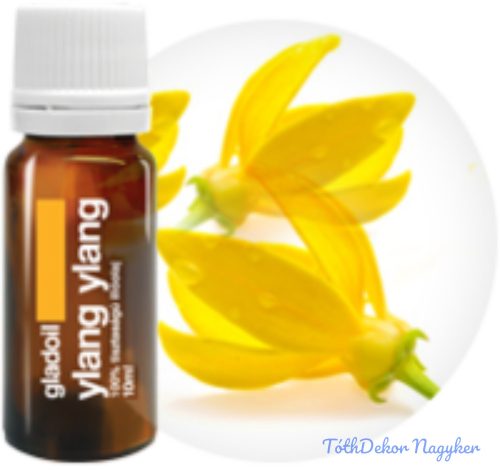 Ylang Ylang illóolaj Gladoil / Fleurita 100% tisztaságú hígítatlan illó olaj 10 ml