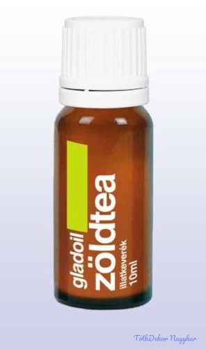 Zöldtea illóolaj Gladoil / Fleurita 100% tisztaságú hígítatlan illó olaj 10 ml