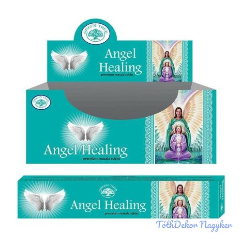 Green Tree Angel Healing / Angyali Gyógyítás füstölő indiai maszala 15 g