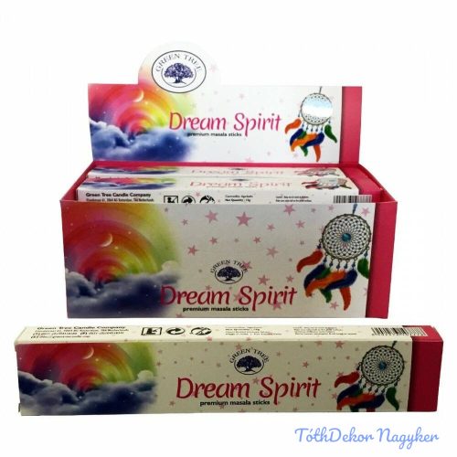 Green Tree Dream Spirit / Álom Szelleme füstölő indiai maszala 15 g