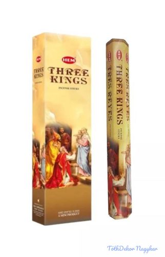 HEM hexa füstölő 20db Three Kings / Három Királyok