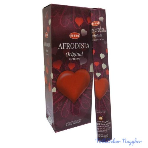 HEM Aphrodisia / Vágykeltő füstölő hexa indiai 20 db