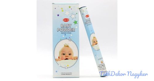 HEM Baby Powder / Babapúder füstölő hexa indiai 20 db