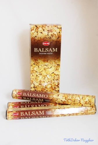 HEM Balsam / Balzsam füstölő hexa indiai 20 db