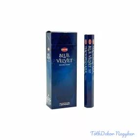 HEM Blue Velvet / Kék Bársony füstölő hexa indiai 20 db