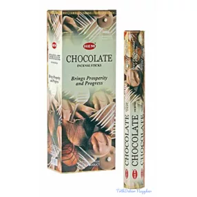 HEM Chocolate / Csokoládé füstölő hexa indiai 20 db