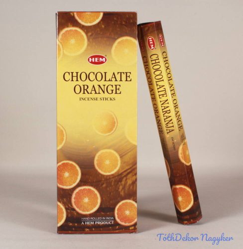 HEM Chocolate Orange / Csokoládé Narancs füstölő hexa indiai 20 db