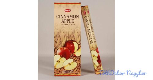 HEM Cinnamon Apple / Fahéjas Alma füstölő hexa indiai 20 db