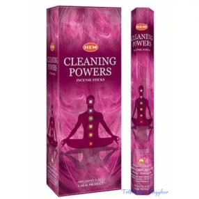   HEM Cleaning Powers / Energiatisztító füstölő hexa indiai 20 db