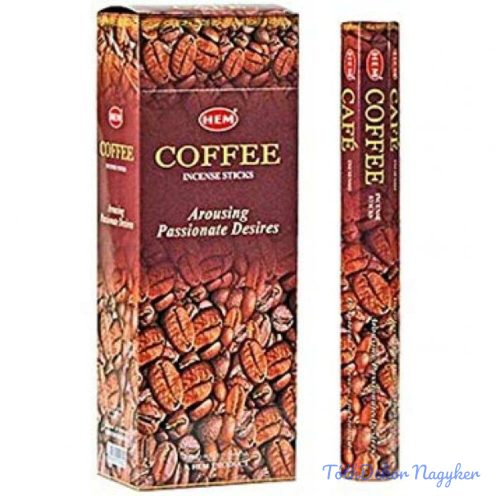 HEM Coffee / Kávé füstölő hexa indiai 20 db