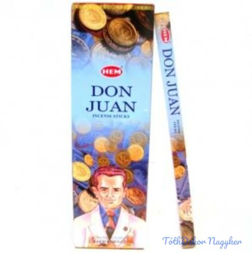 HEM Don Juan füstölő hexa indiai 20 db