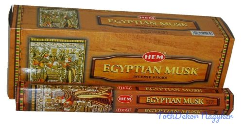 HEM Egyptian Musk / Egyiptomi Pézsma füstölő hexa indiai 20 db