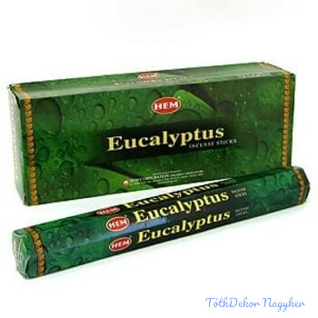 HEM Eucalyptus / Eukaliptusz füstölő hexa indiai 20 db