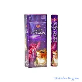   HEM Fairy Dreams / Tündérálom füstölő hexa indiai 20 db