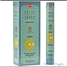  HEM Feng Shui Metal / Feng Shui Fém füstölő hexa indiai 20 db