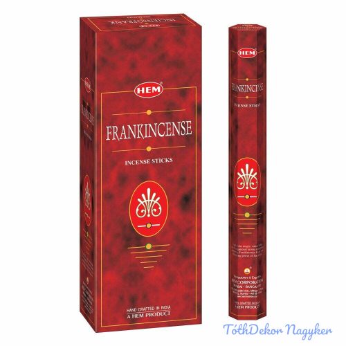 HEM Frankincense / Tömjén füstölő hexa indiai 20 db