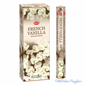   HEM French Vanilla / Francia Vanília füstölő hexa indiai 20 db