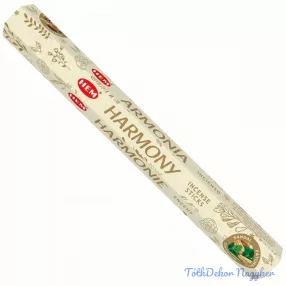  HEM Harmony Aromatherapy / Harmónia füstölő hexa indiai 20 db