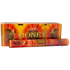 HEM Honey / Méz füstölő hexa indiai 20 db