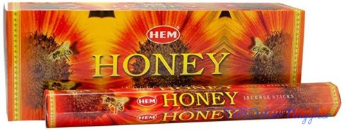 HEM Honey / Méz füstölő hexa indiai 20 db