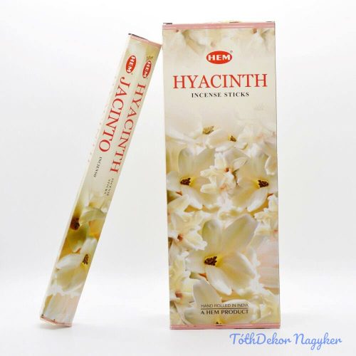 HEM Hyacinth / Jácint füstölő hexa indiai 20 db