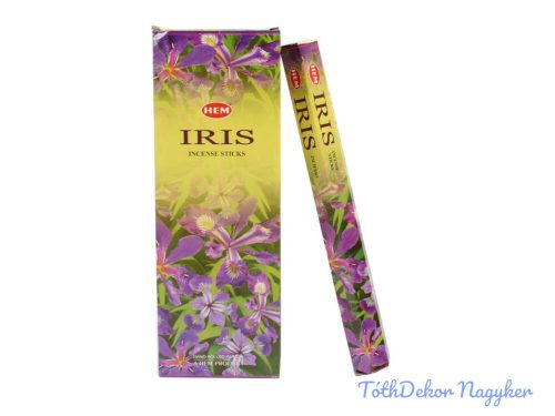 HEM Iris / Írisz füstölő hexa indiai 20 db