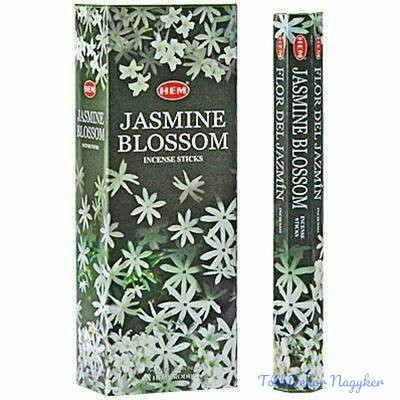 HEM Jasmine Blossom / Jázminvirág füstölő hexa indiai 20 db