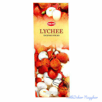 HEM Precious Lychee / Licsi füstölő hexa indiai 20 db