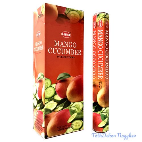 HEM Mango Cucumber / Mangó Uborka füstölő hexa indiai 20 db