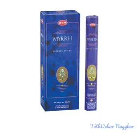 HEM Myrrh / Mirha füstölő hexa indiai 20 db