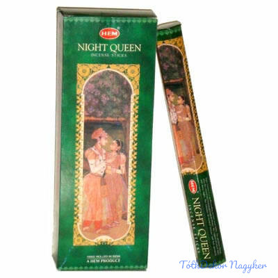 HEM Night Queen / Éjszakai Királynő füstölő hexa indiai 20 db