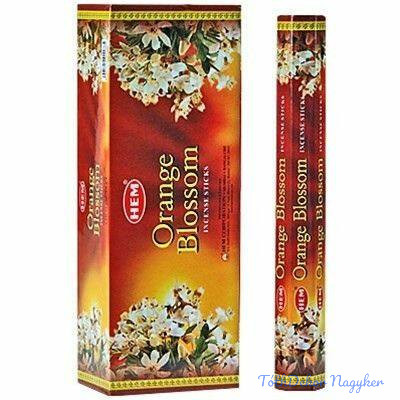 HEM Orange Blossoms / Narancsvirág füstölő hexa indiai 20 db